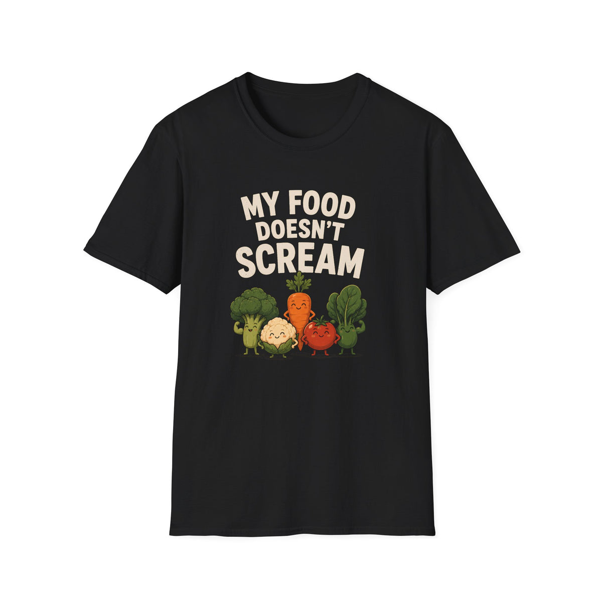 My Food Doesn't Scream T-Shirt