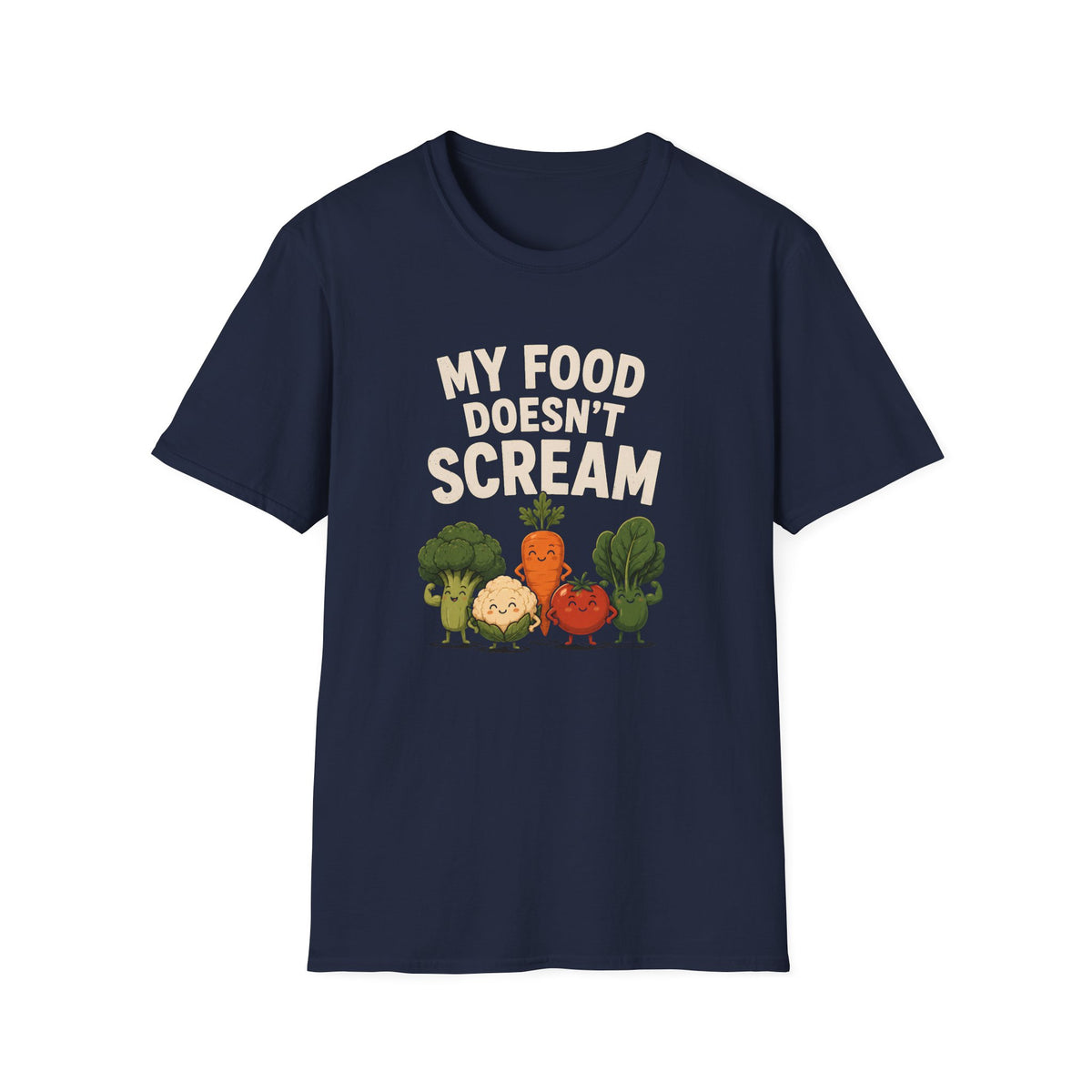 My Food Doesn't Scream T-Shirt