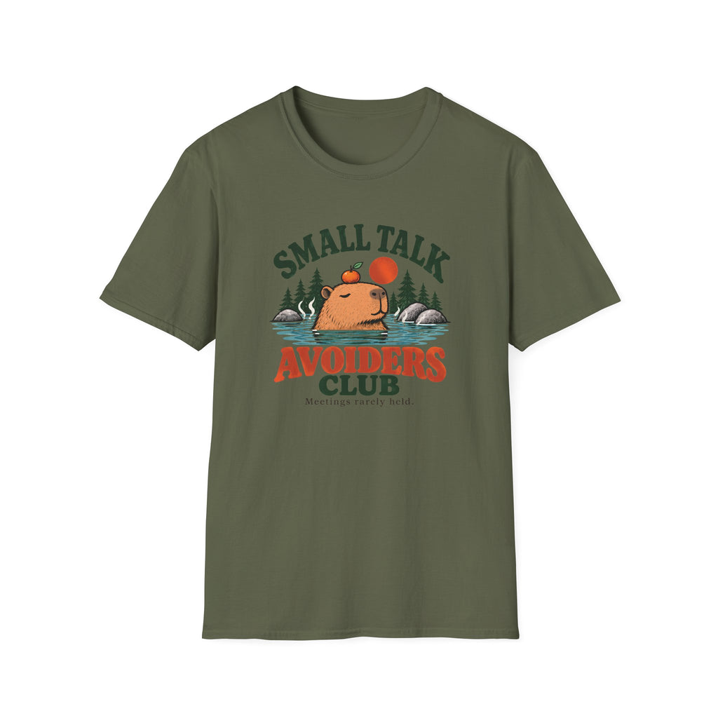 Small Talk Avoiders Club T-Shirt