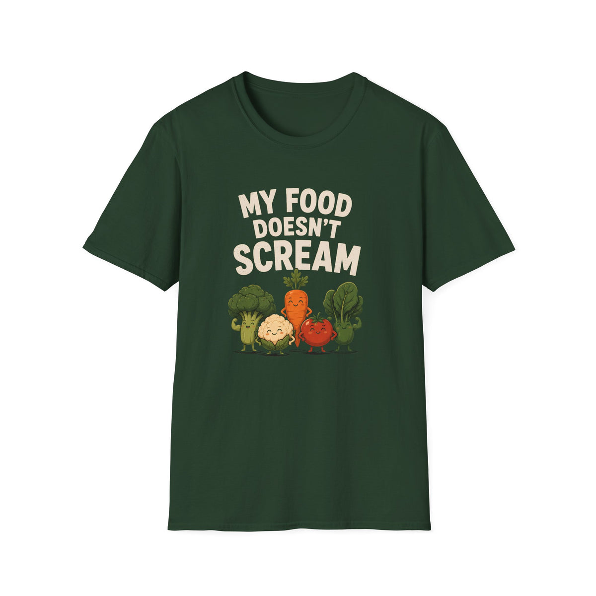 My Food Doesn't Scream T-Shirt