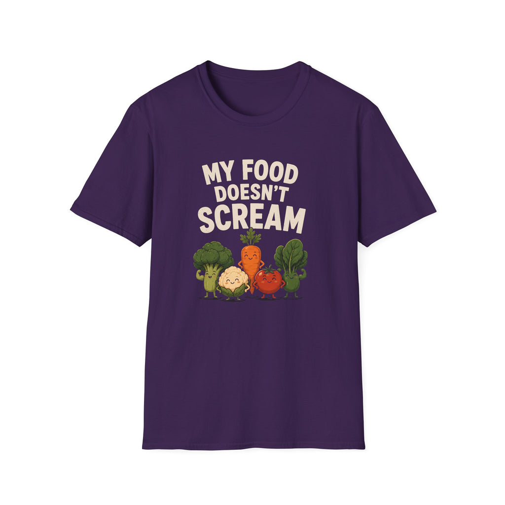 My Food Doesn't Scream T-Shirt
