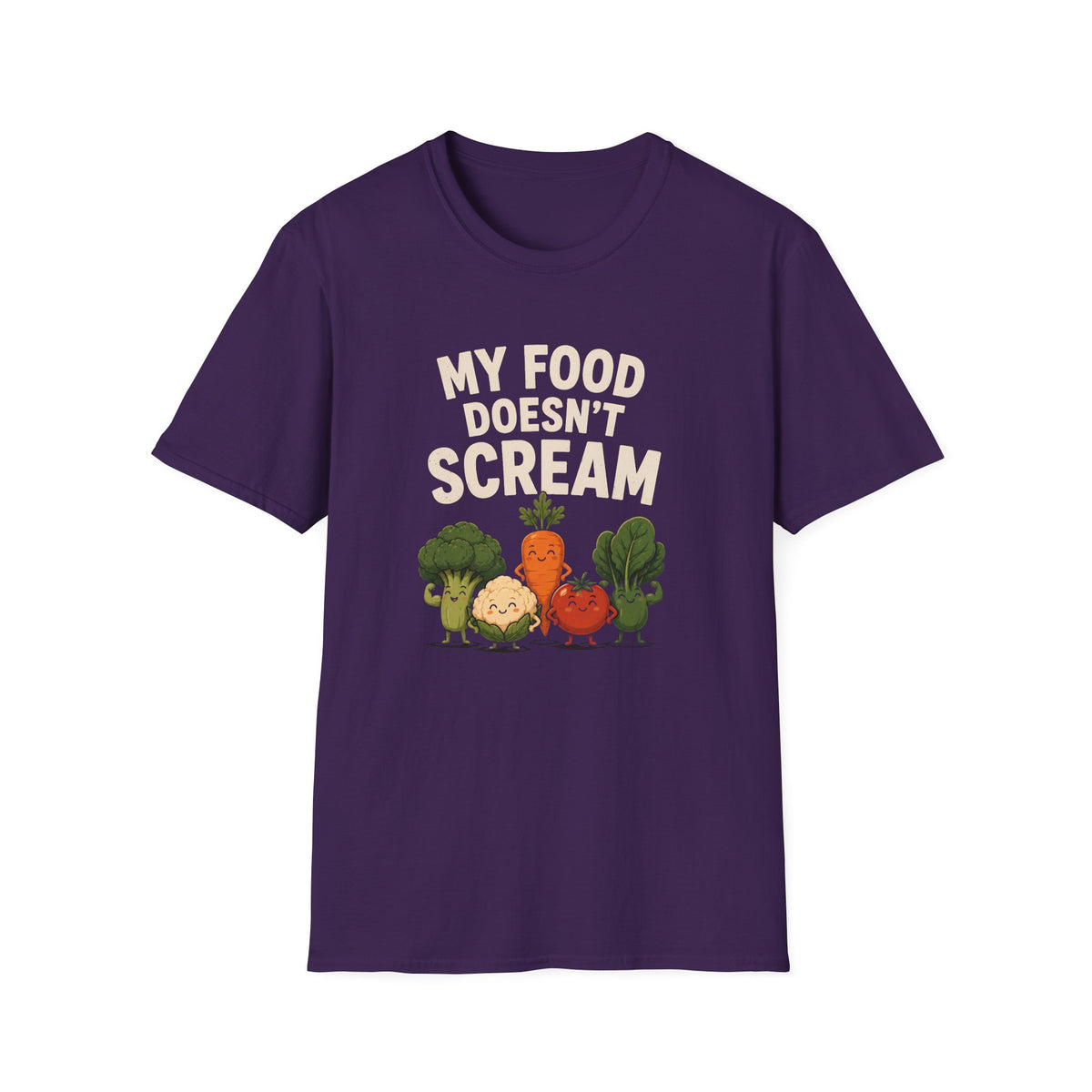 My Food Doesn't Scream T-Shirt