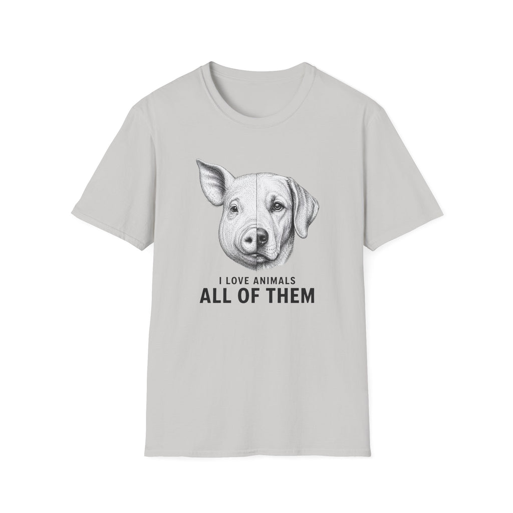I Love Animals, All of Them T-Shirt