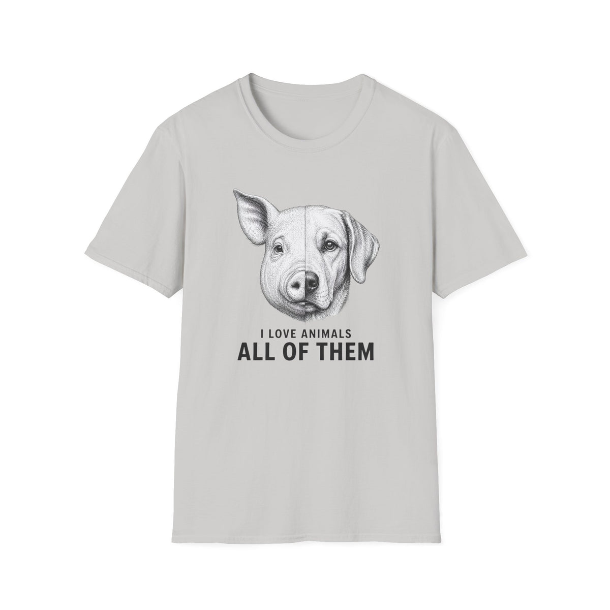 I Love Animals, All of Them T-Shirt