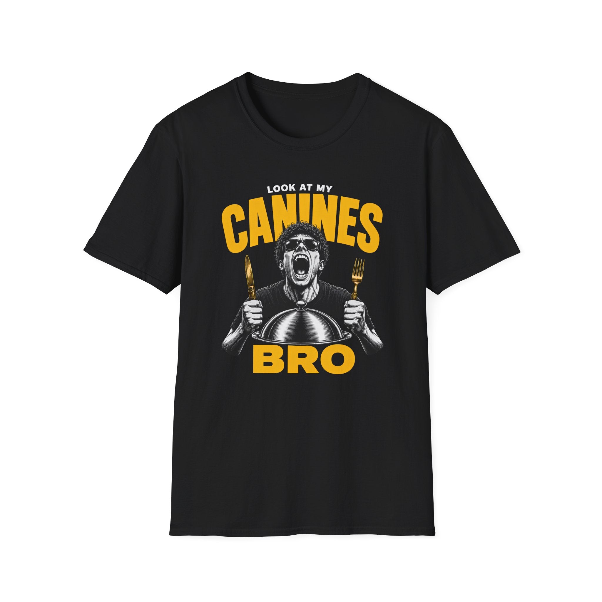 Look At My Canines Bro T-Shirt