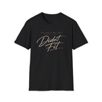 A black graphic t-shirt l The t-shirt features the text 'MADE MYSELF SMALL ONCE.