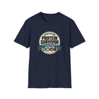 Retro badge style graphic reading "Certified Protein Survivor" with the words "Asked the Same Question 4,000 Times" and icons representing beans, tofu, nuts, and lentils.