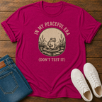 In My Peaceful Era, Don't Test It T-Shirt