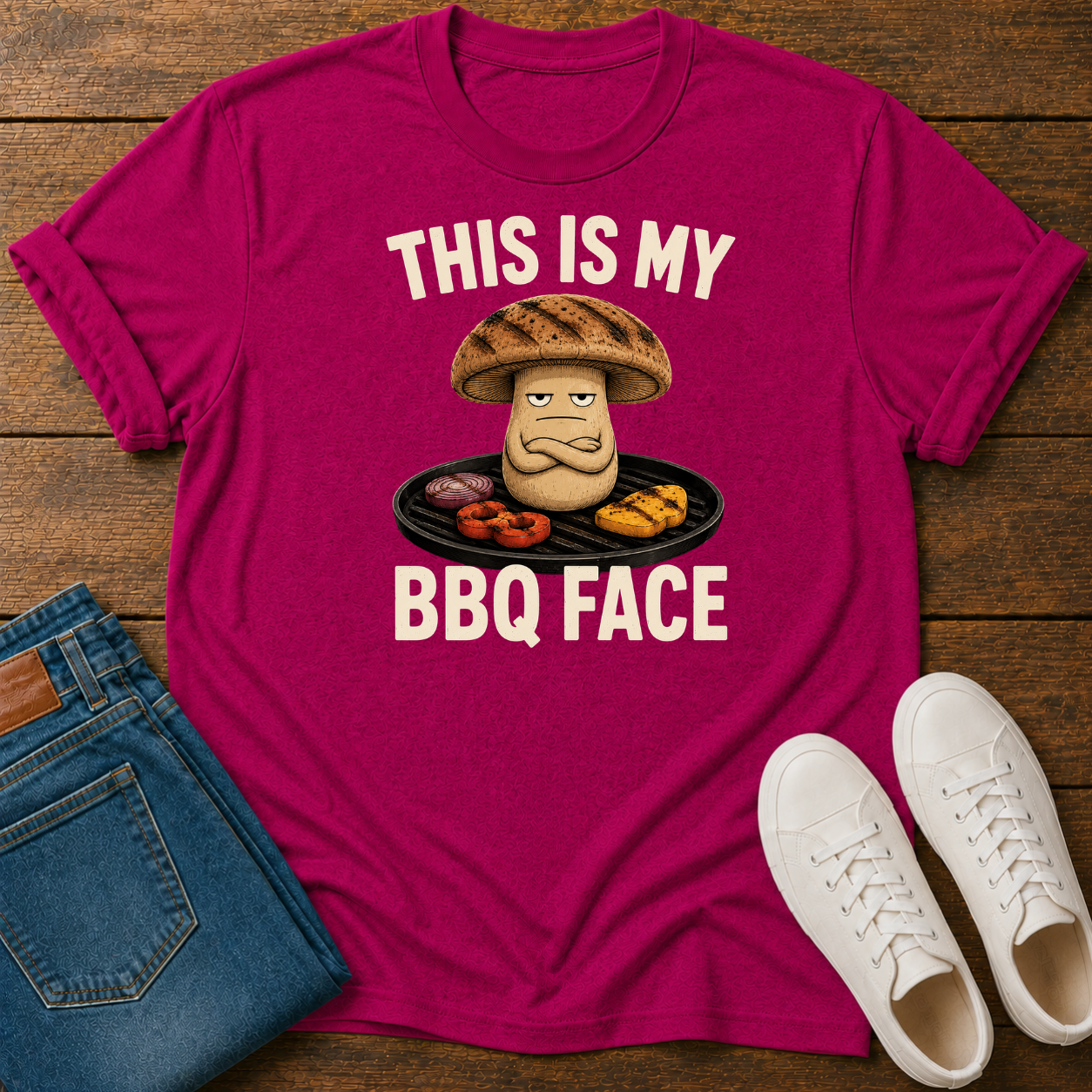This Is My BBQ Face T-Shirt