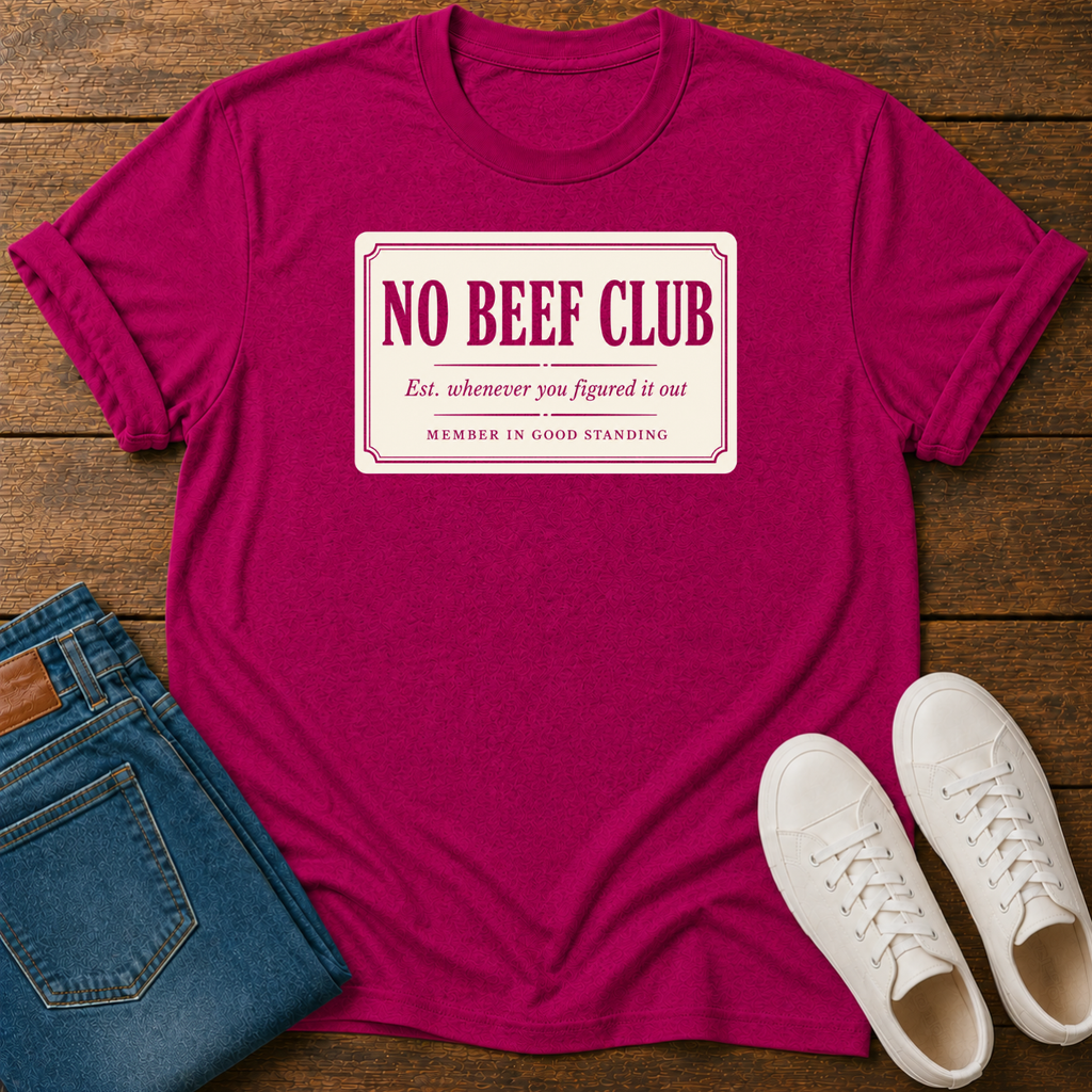 No Beef Club T-Shirt