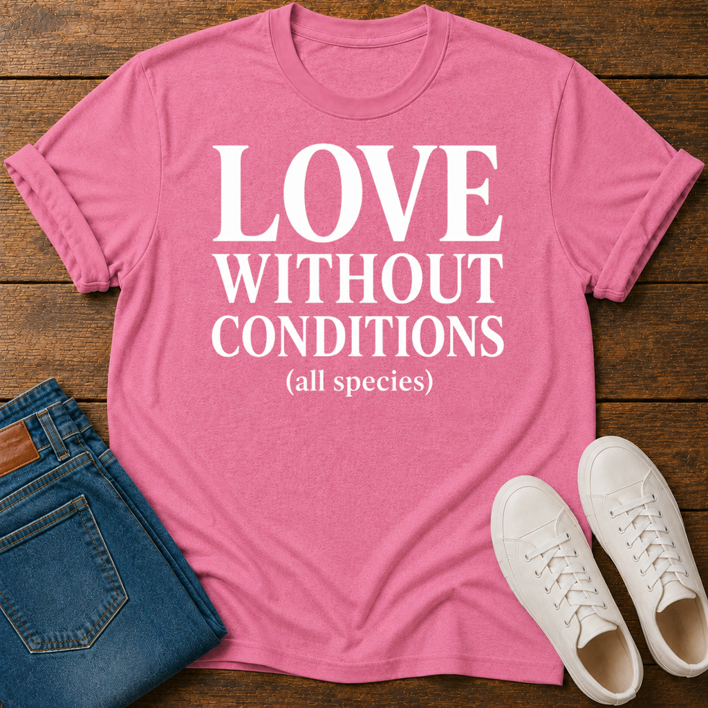Love Without Conditions (All Species) T-Shirt