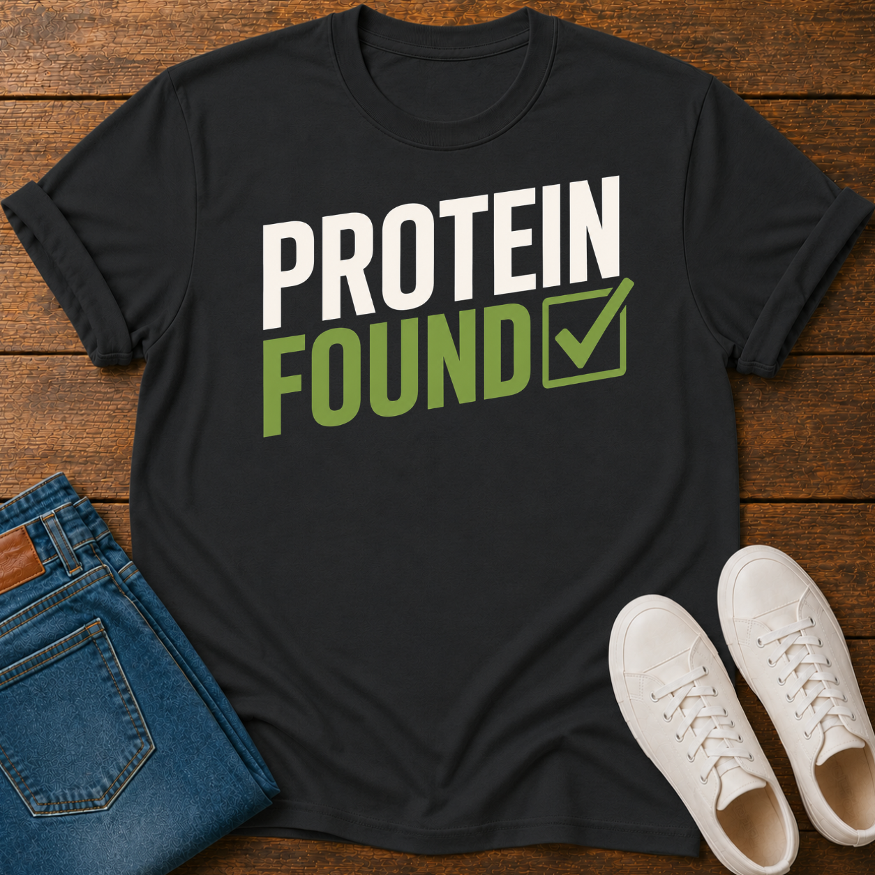 Protein Found ✓ T-Shirt