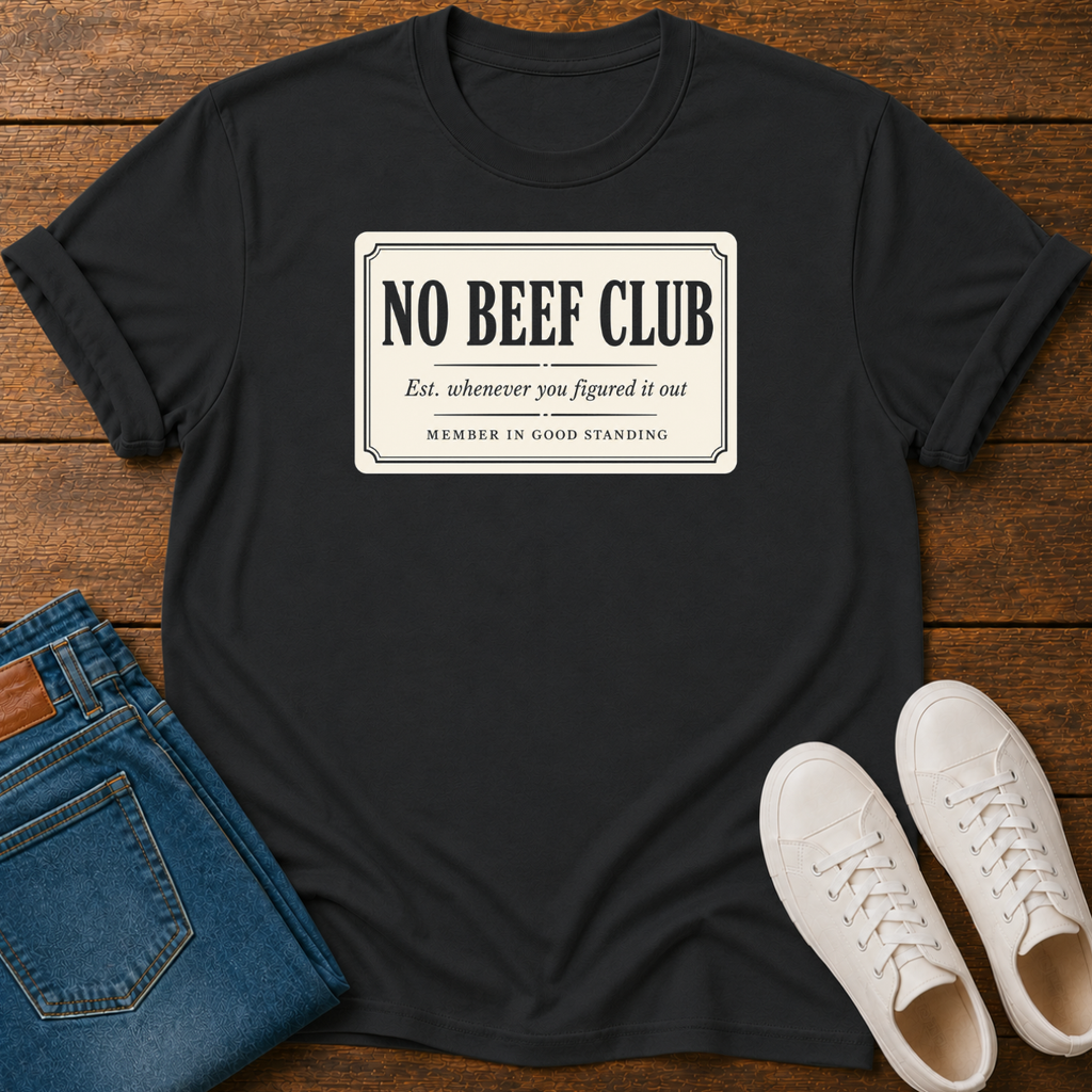 No Beef Club T-Shirt