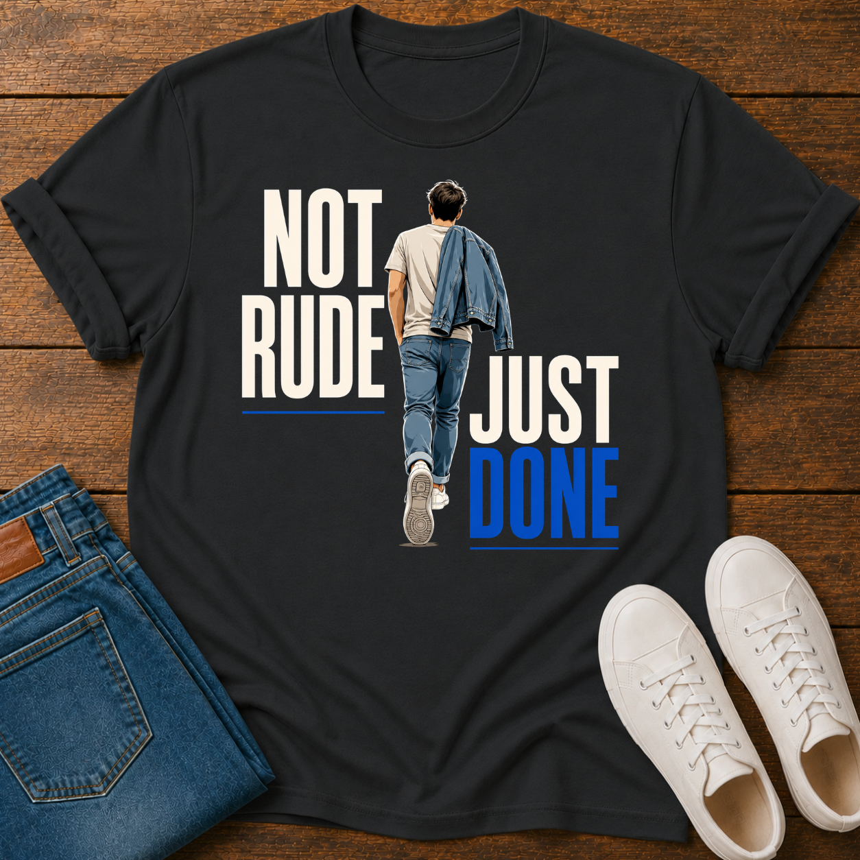 Not Rude Just Done T-Shirt