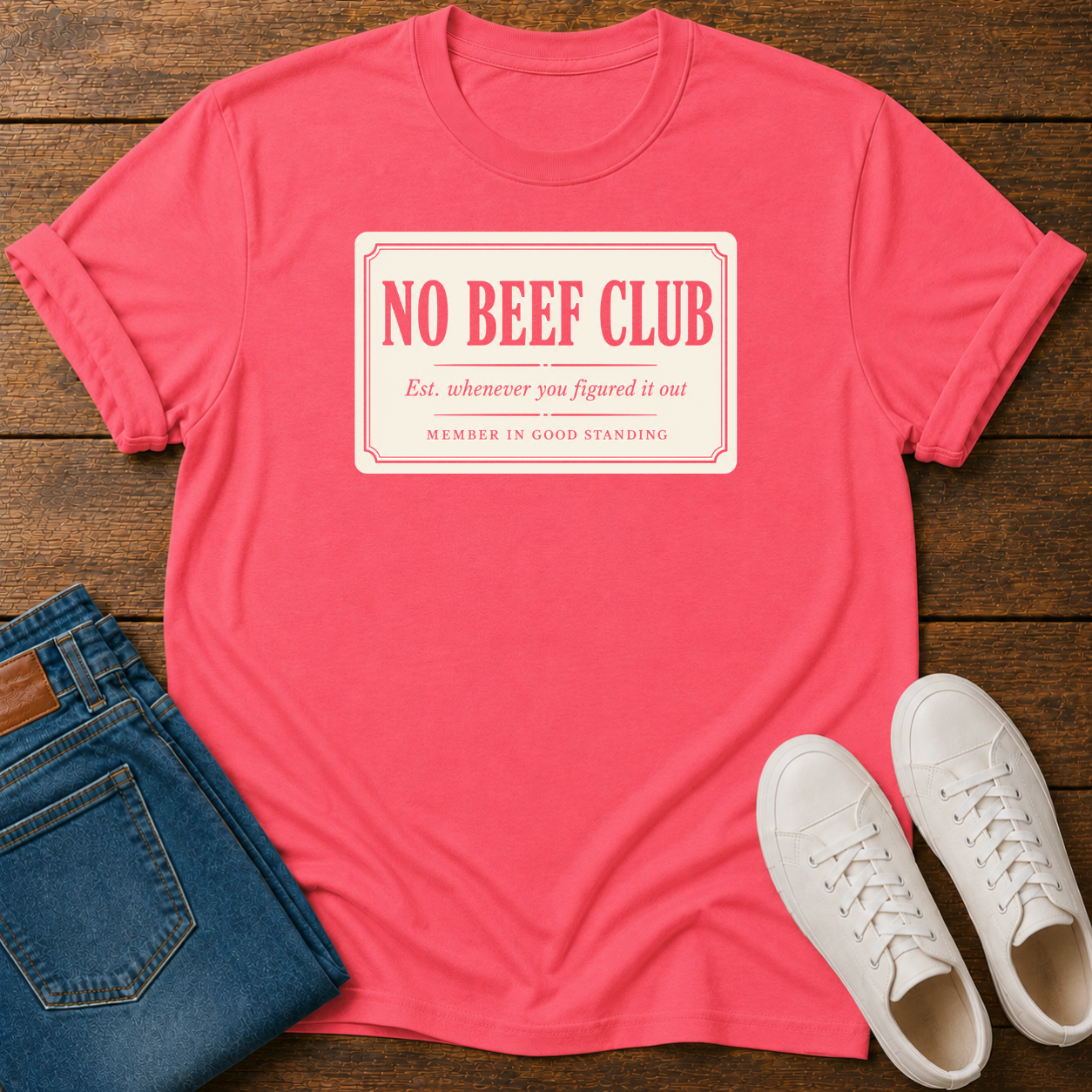 No Beef Club T-Shirt