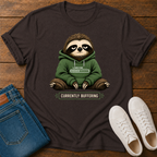Currently Buffering Sloth T-Shirt