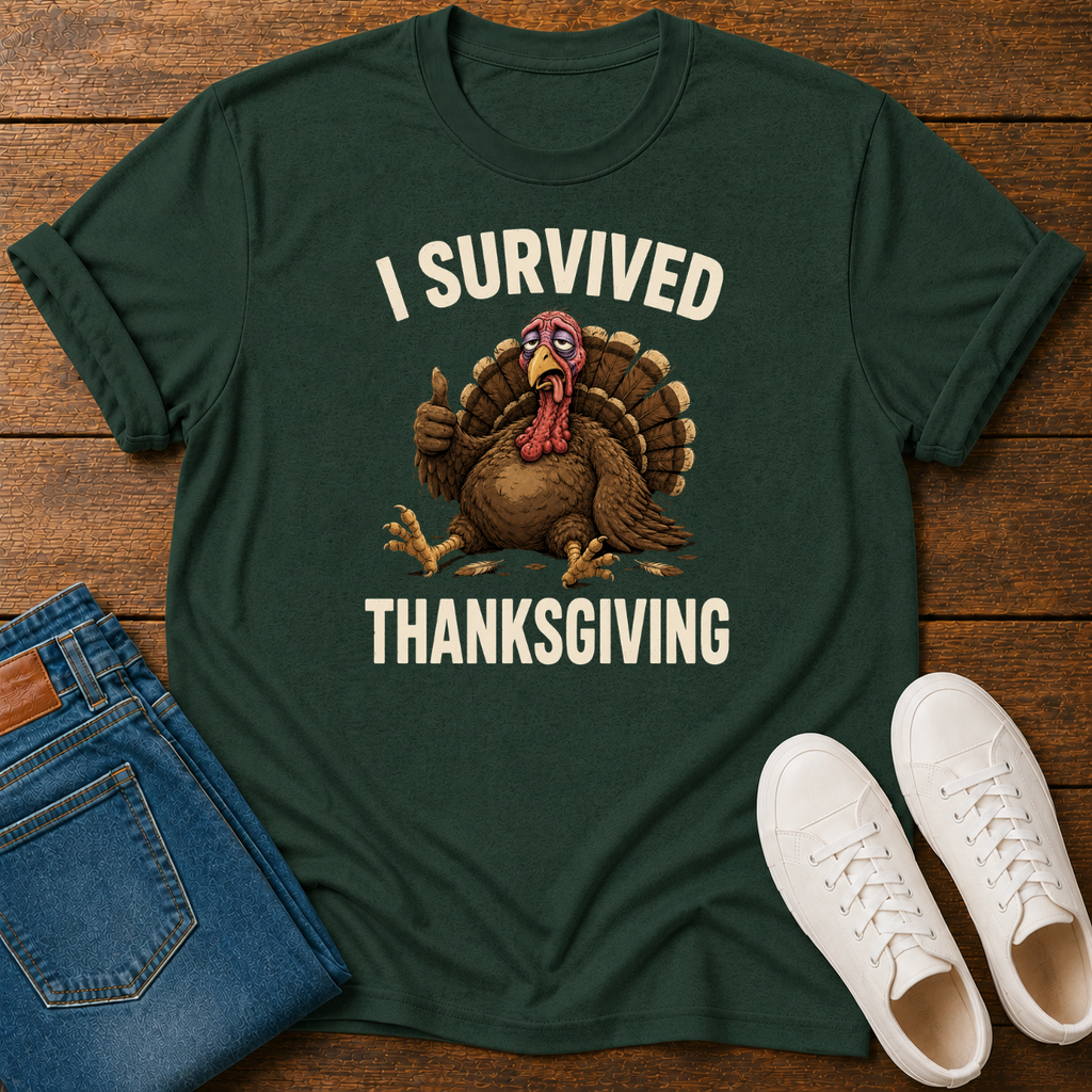 I Survived Thanksgiving T-Shirt