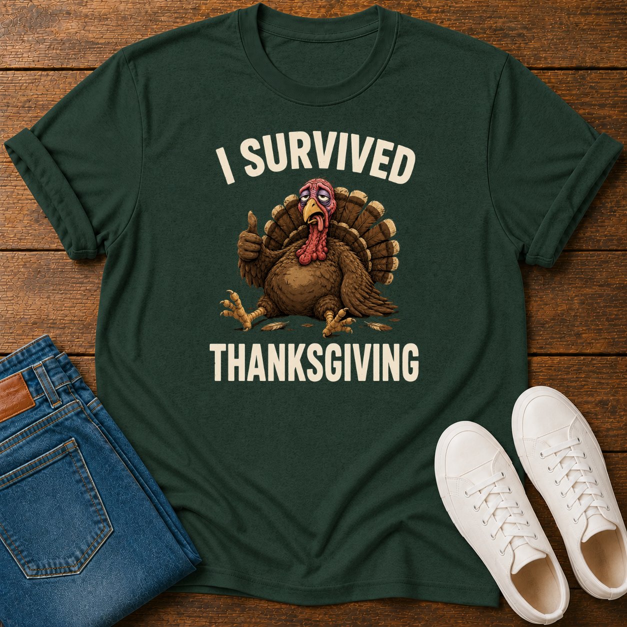 I Survived Thanksgiving T-Shirt