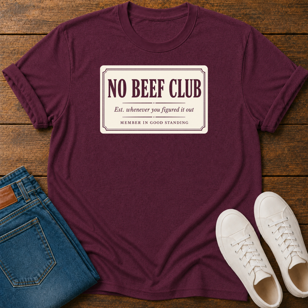 No Beef Club T-Shirt