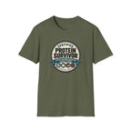 Retro badge style graphic reading "Certified Protein Survivor" with the words "Asked the Same Question 4,000 Times" and icons representing beans, tofu, nuts, and lentils.