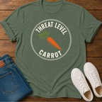 Threat Level Carrot T-Shirt May Contain Vitamins