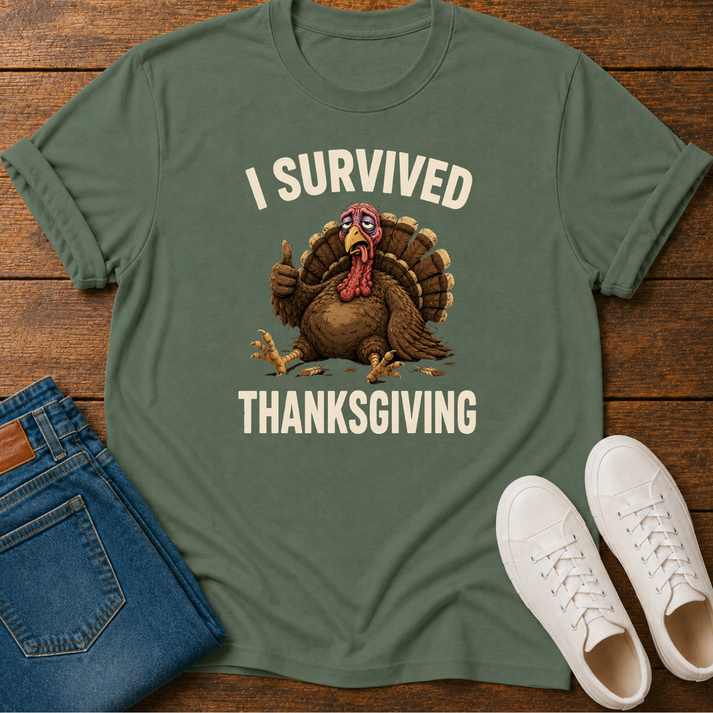 I Survived Thanksgiving T-Shirt