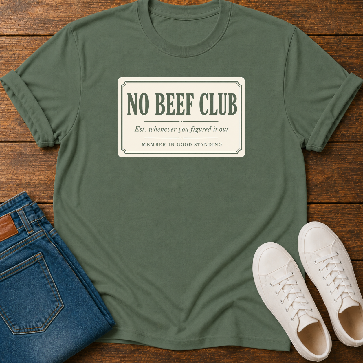 No Beef Club T-Shirt