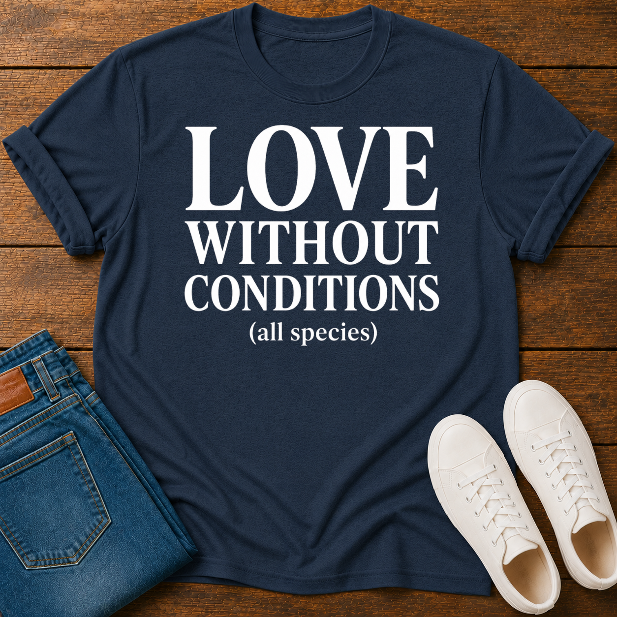 Love Without Conditions (All Species) T-Shirt
