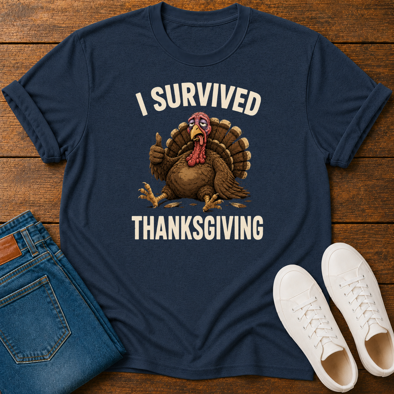 I Survived Thanksgiving T-Shirt