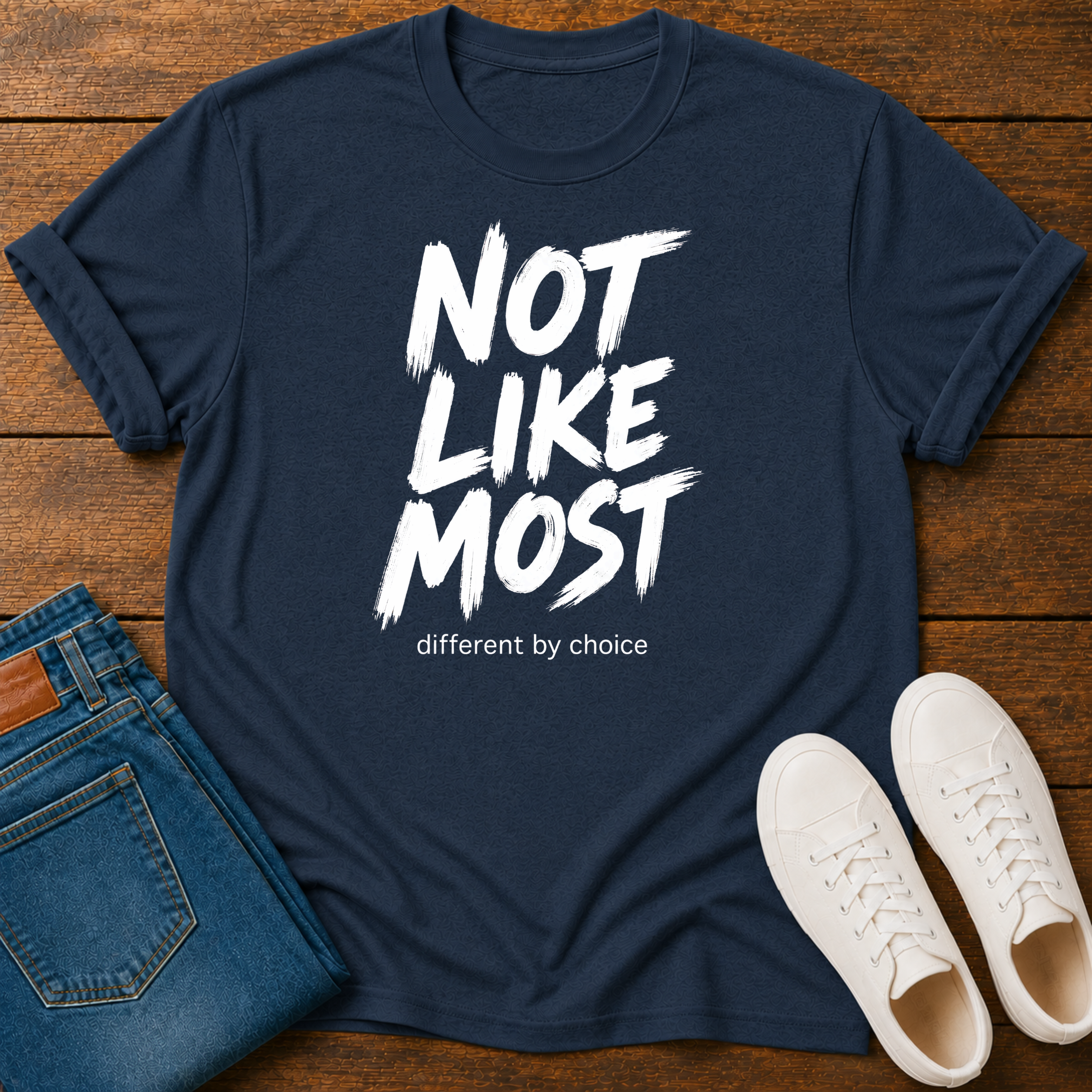 Not Like Most T-Shirt — Different By Choice
