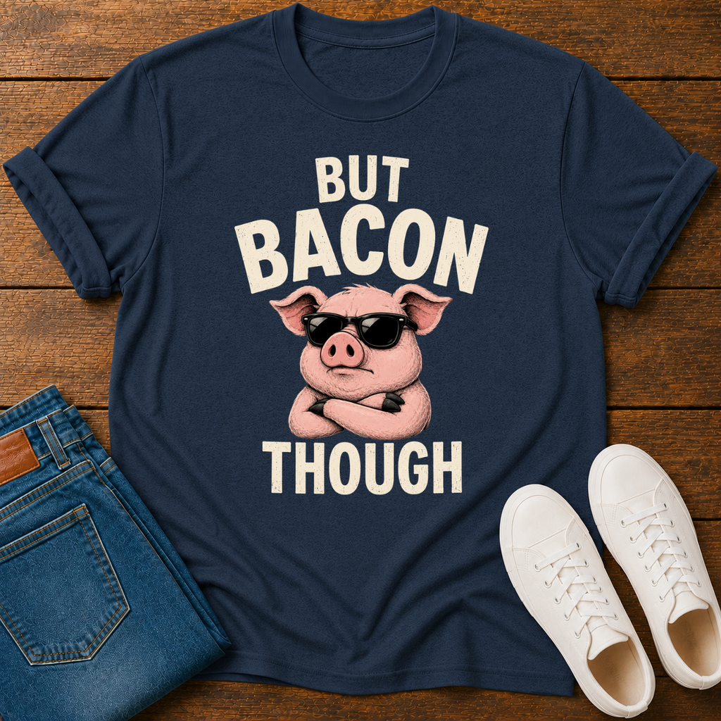 But Bacon Though T-Shirt