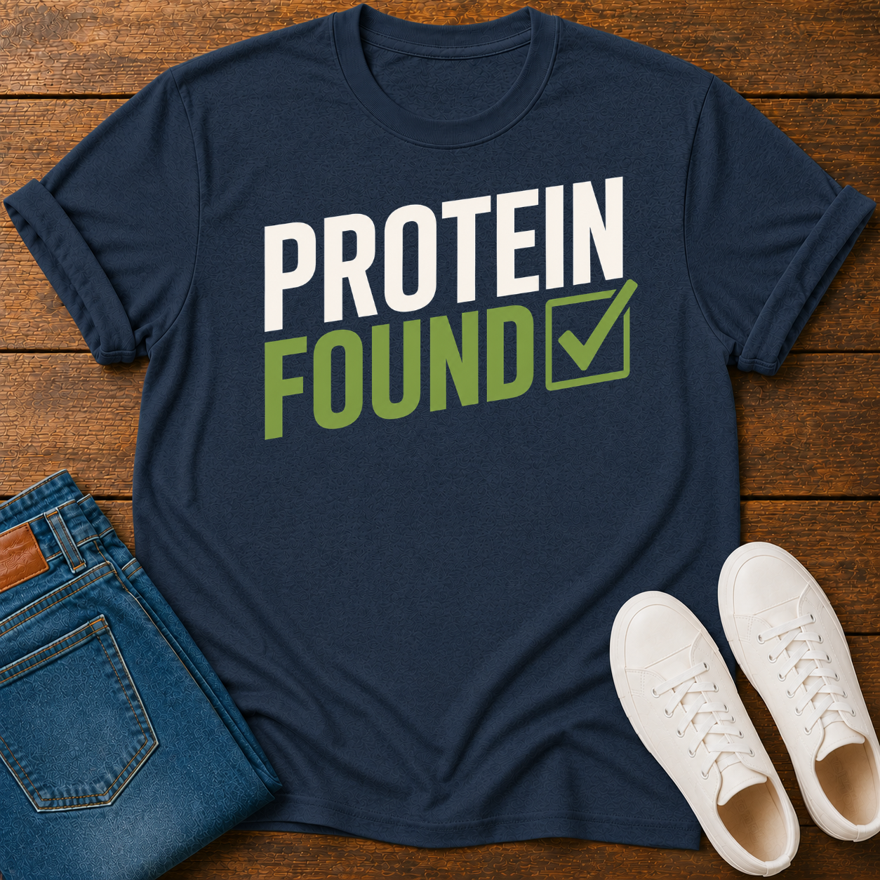 Protein Found ✓ T-Shirt