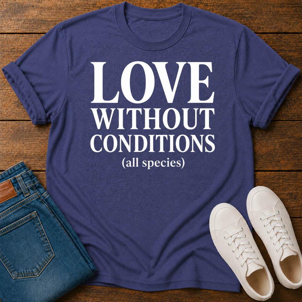 Love Without Conditions (All Species) T-Shirt