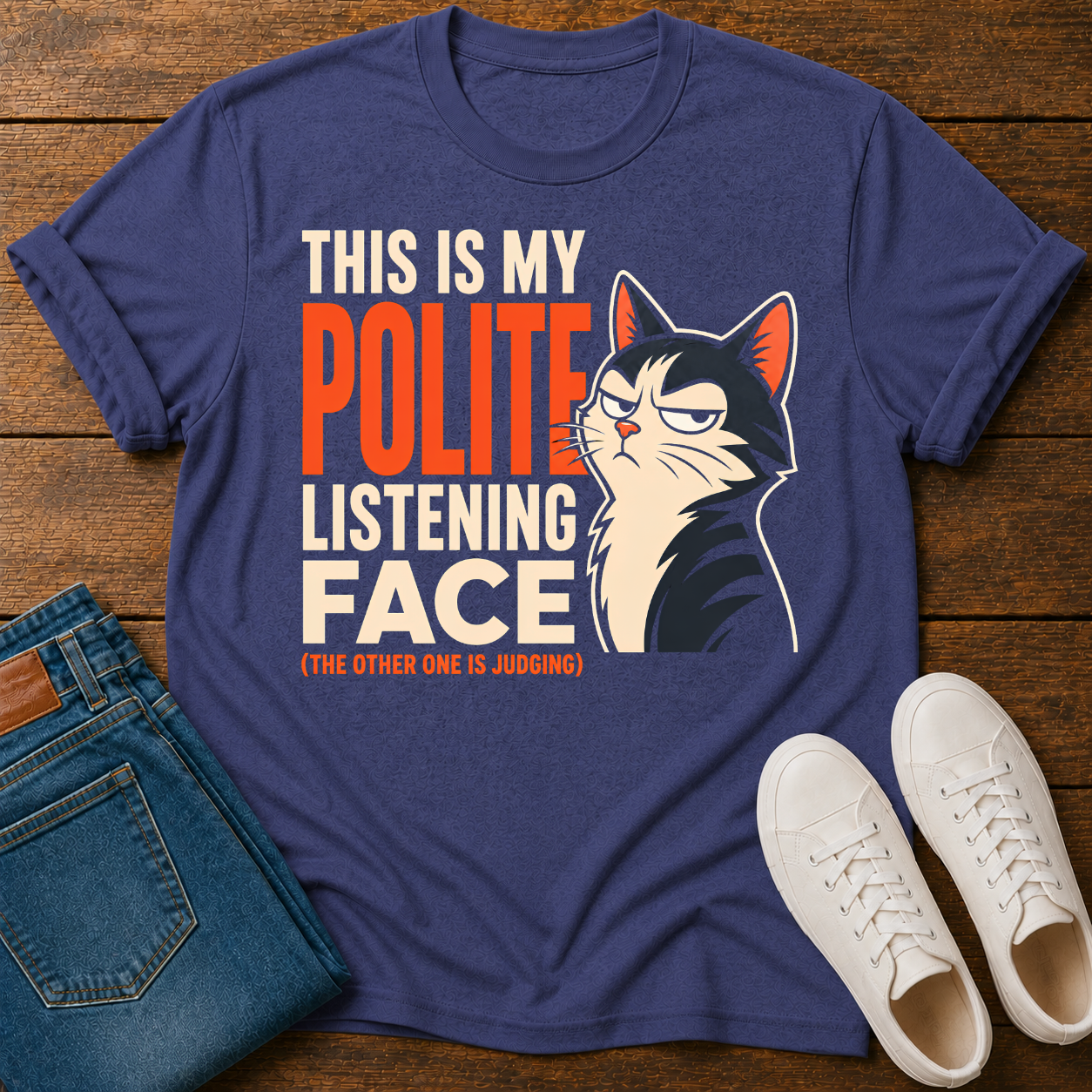 This Is My Polite Listening Face T-Shirt