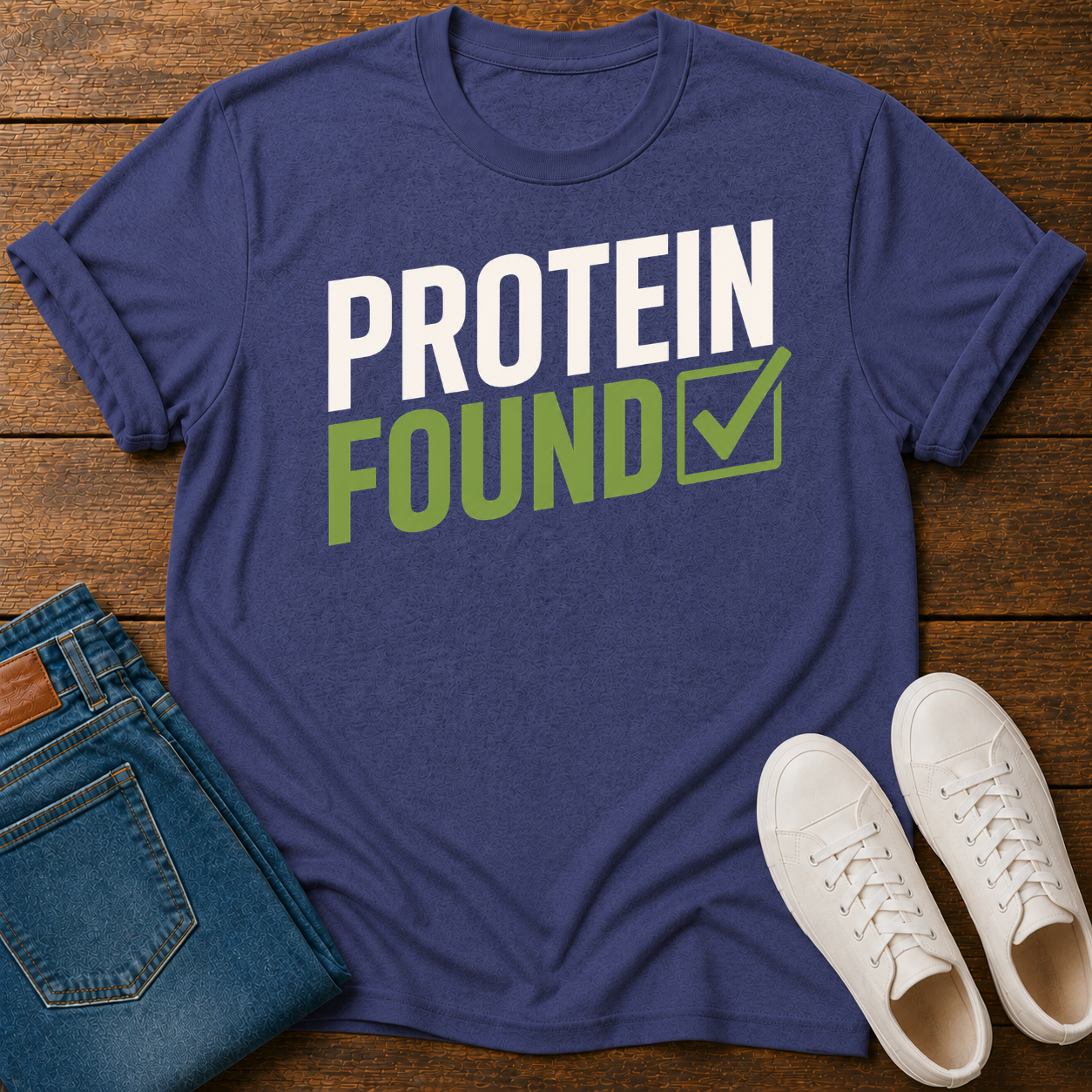 Protein Found ✓ T-Shirt