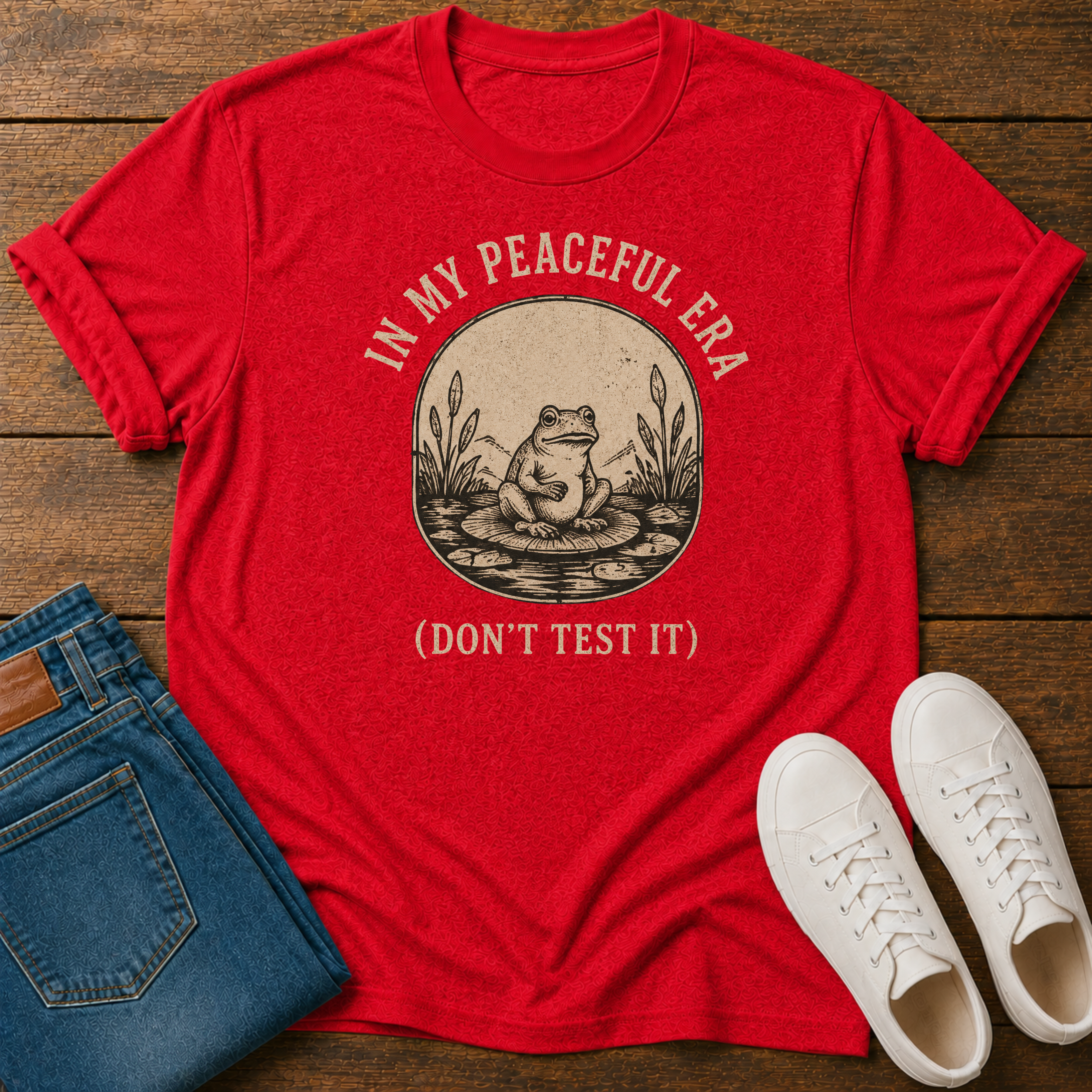 In My Peaceful Era, Don't Test It T-Shirt
