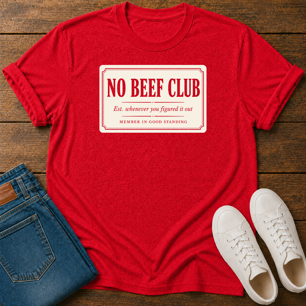 No Beef Club T-Shirt