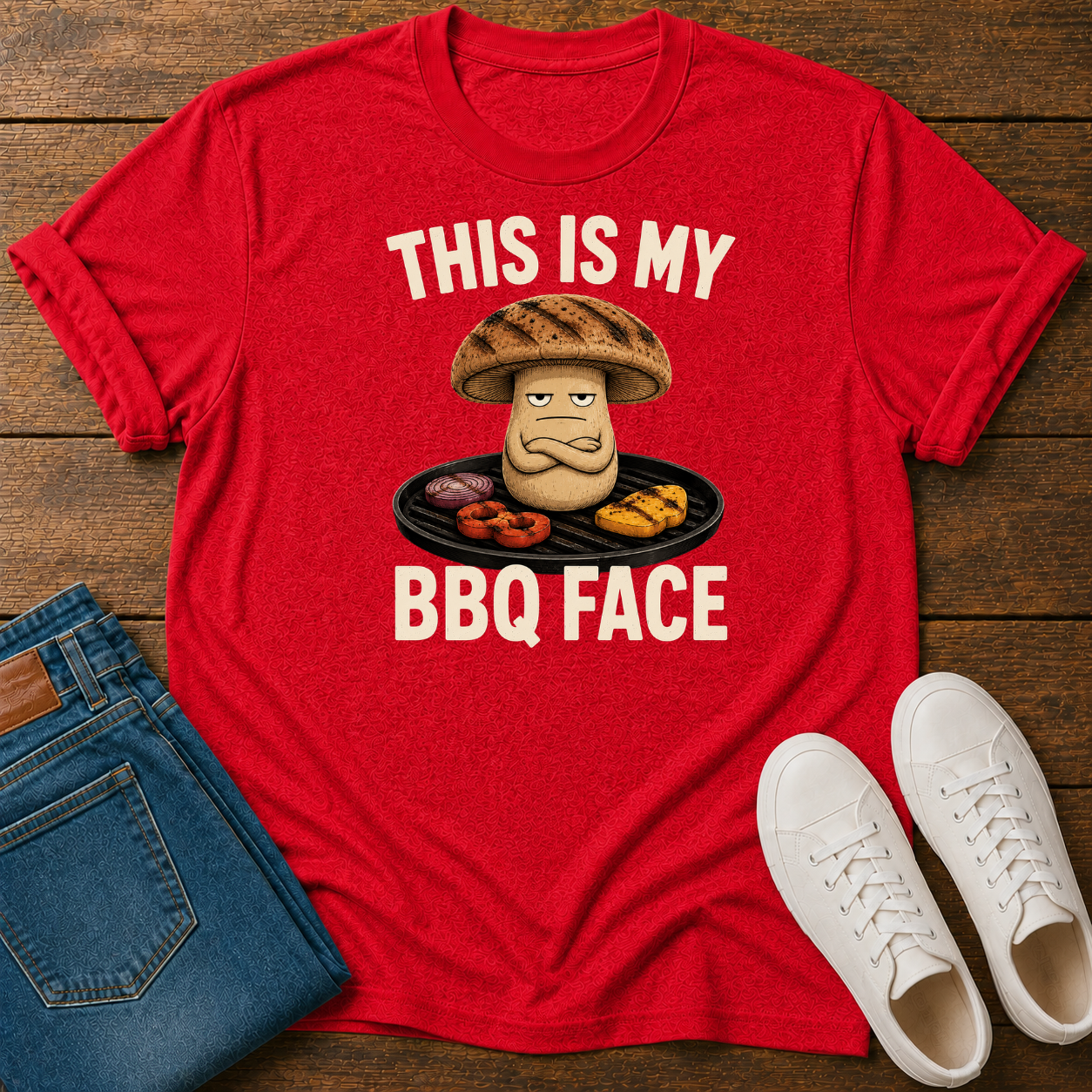 This Is My BBQ Face T-Shirt