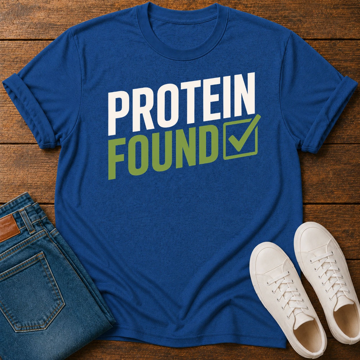 Protein Found ✓ T-Shirt
