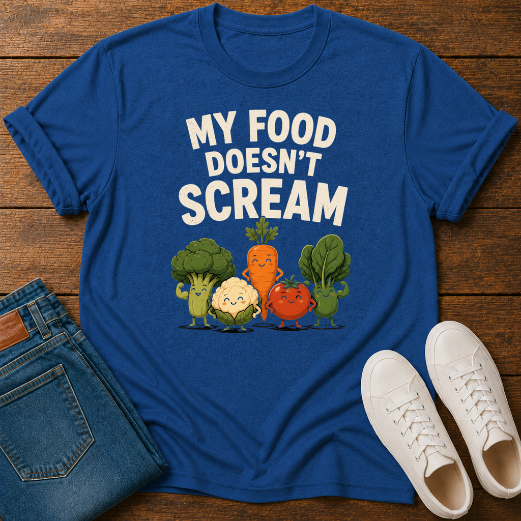 My Food Doesn't Scream T-Shirt