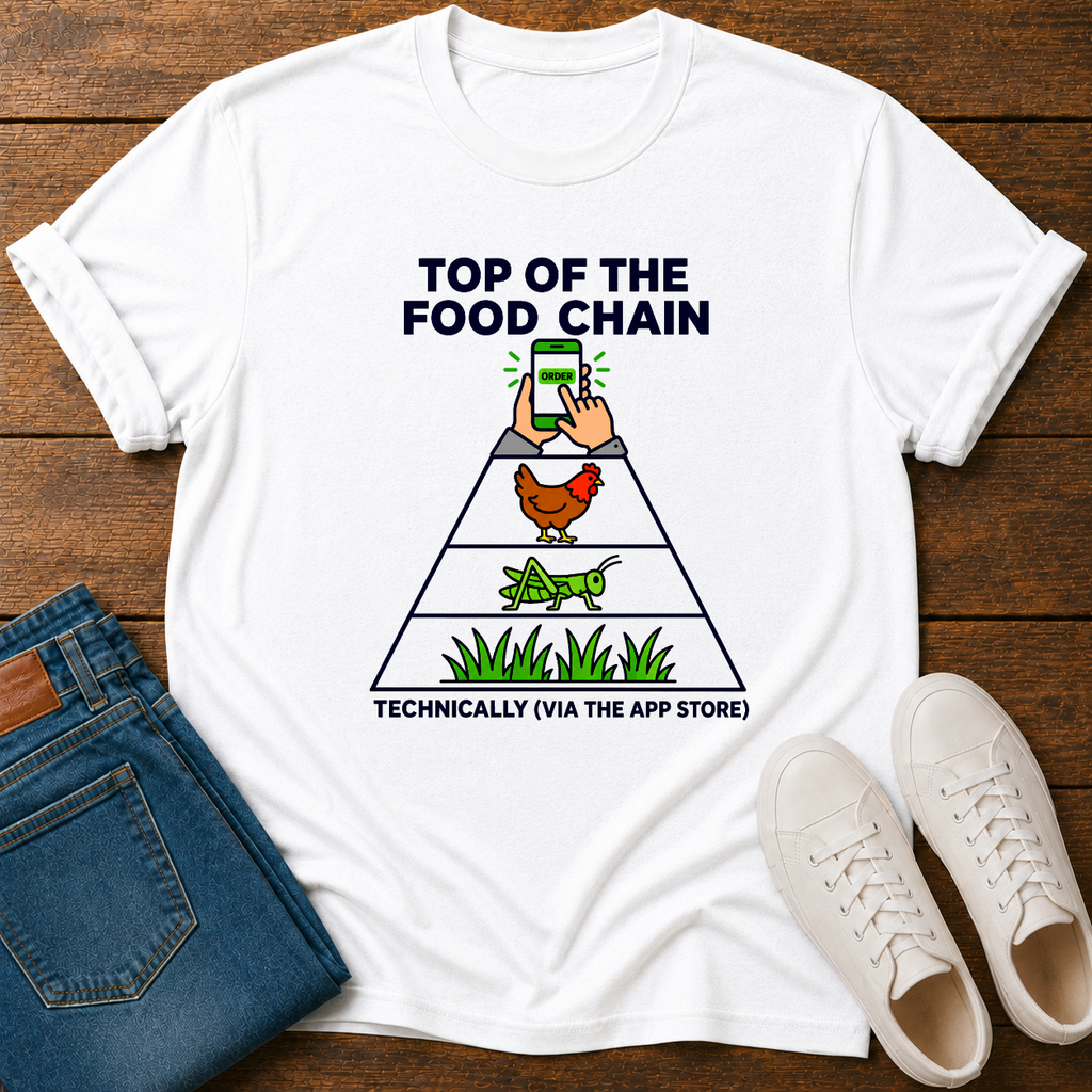 Top of the Food Chain T-Shirt  — Via An APP
